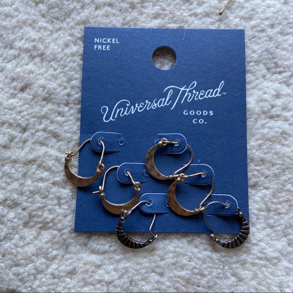 Universal Thread Jewelry - Universal Thread Earrings (3 pair)